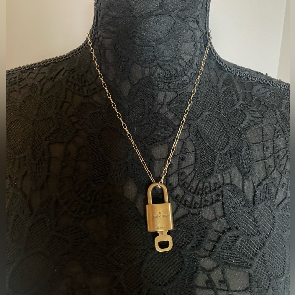 Louis Vuitton Lock Necklace
